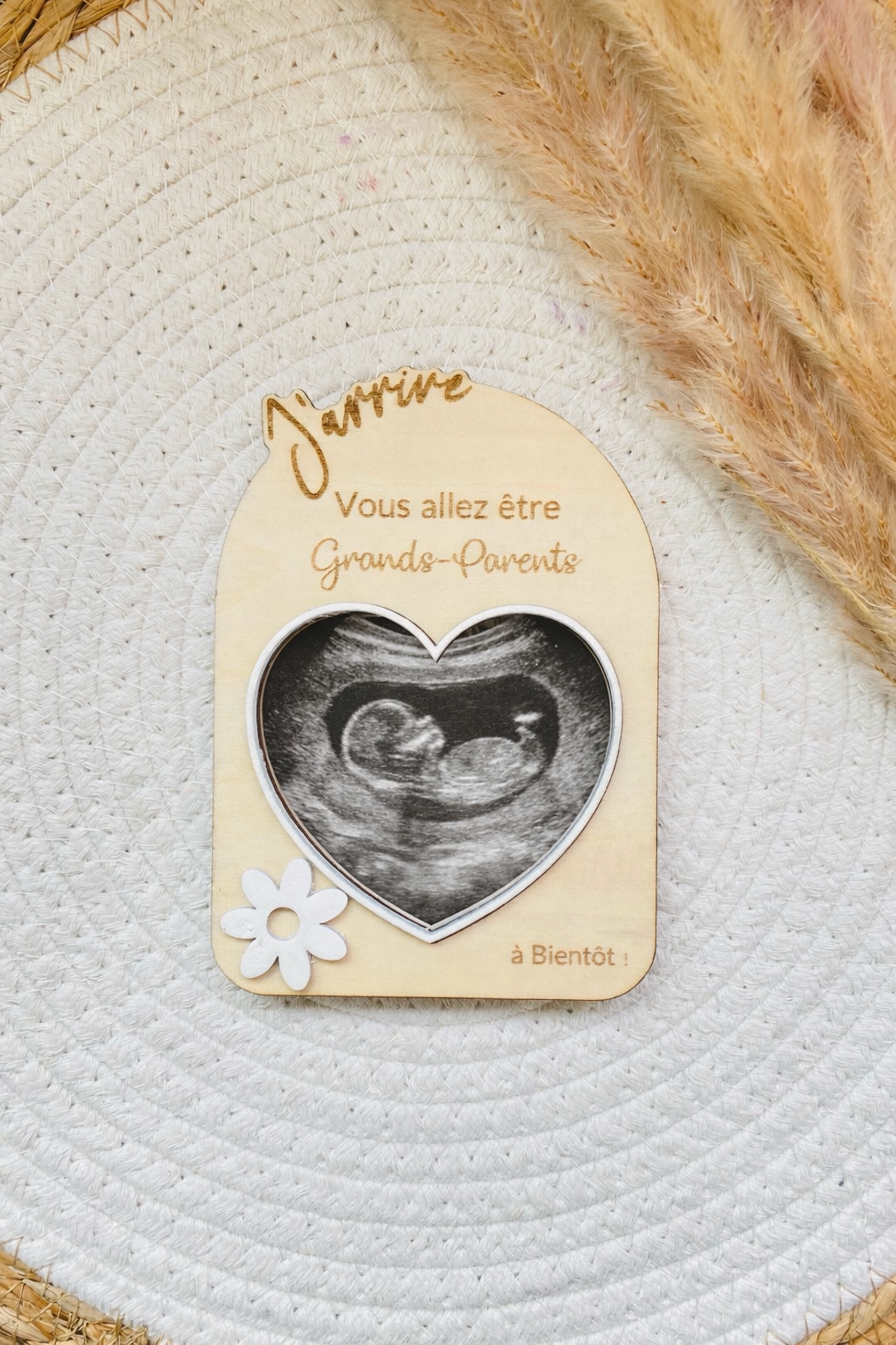 Cadre photo annonce Naissance "Mini Nous"