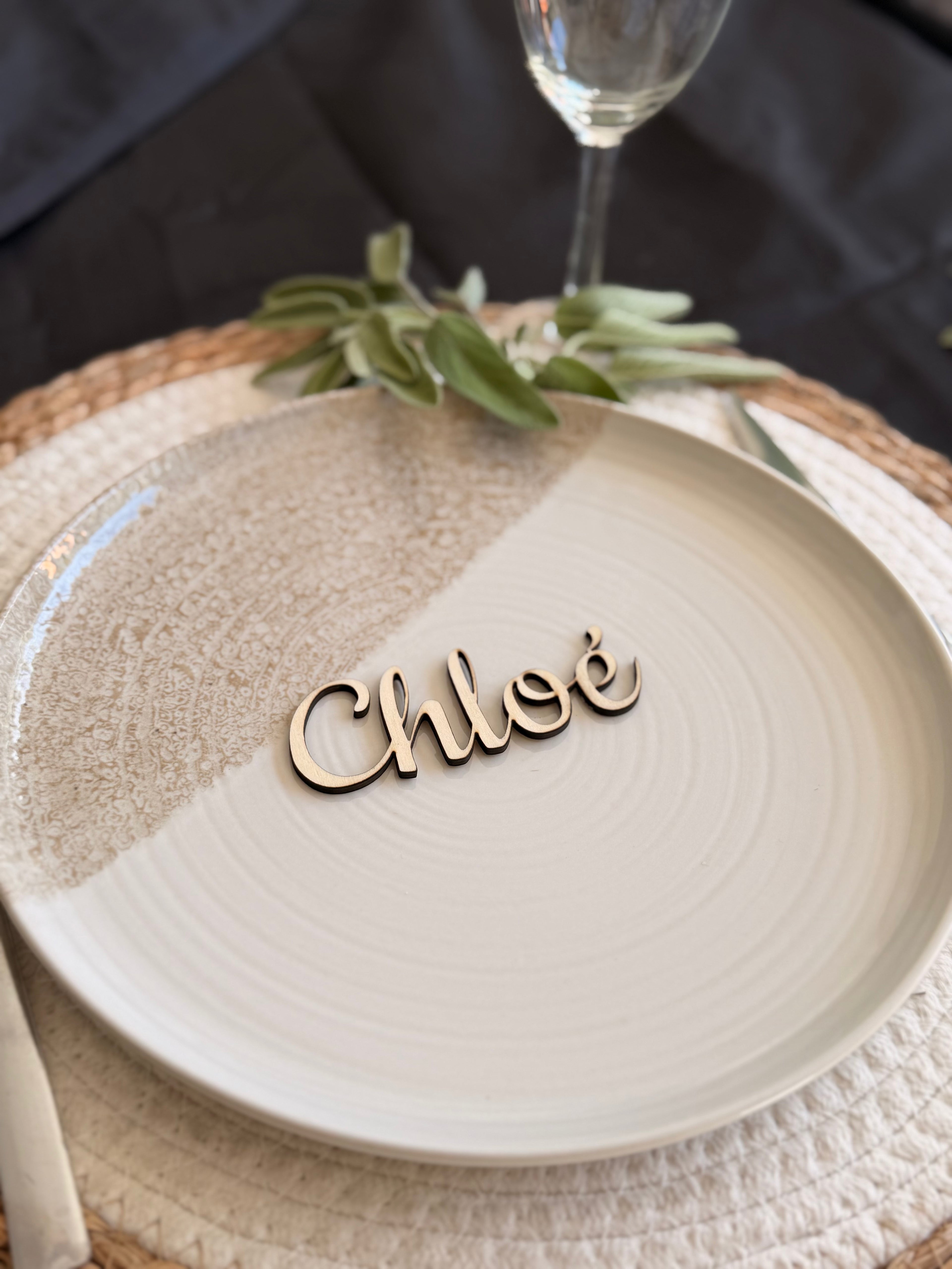 Étiquette personnalisée un prénom, une date pour vos évènements Baptême, communion, profession de foi - Cadeaux invités