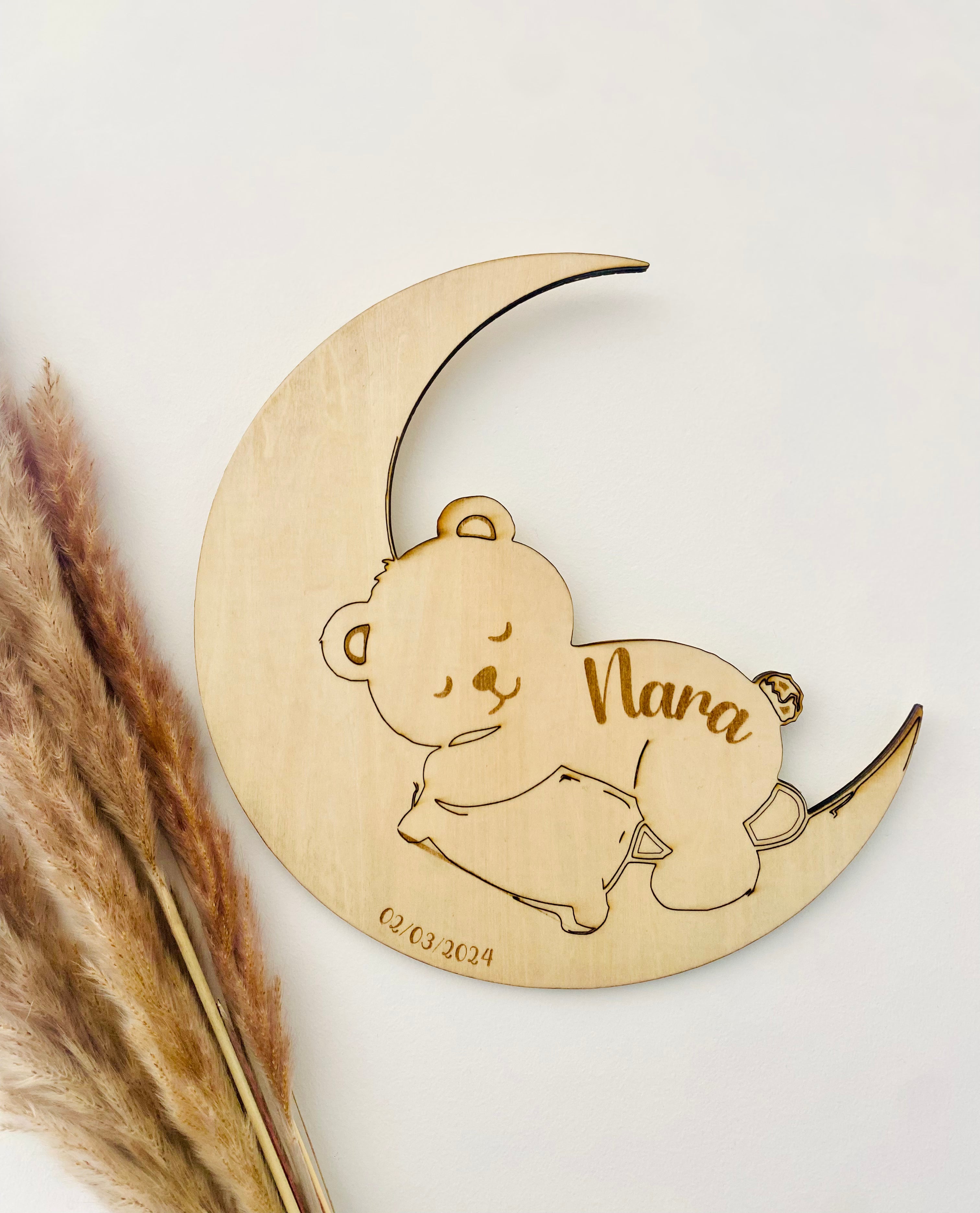 Décoration murale Ourson Rêveur