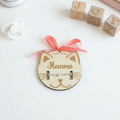 Porte-bracelet de naissance-Mon Petit Chat