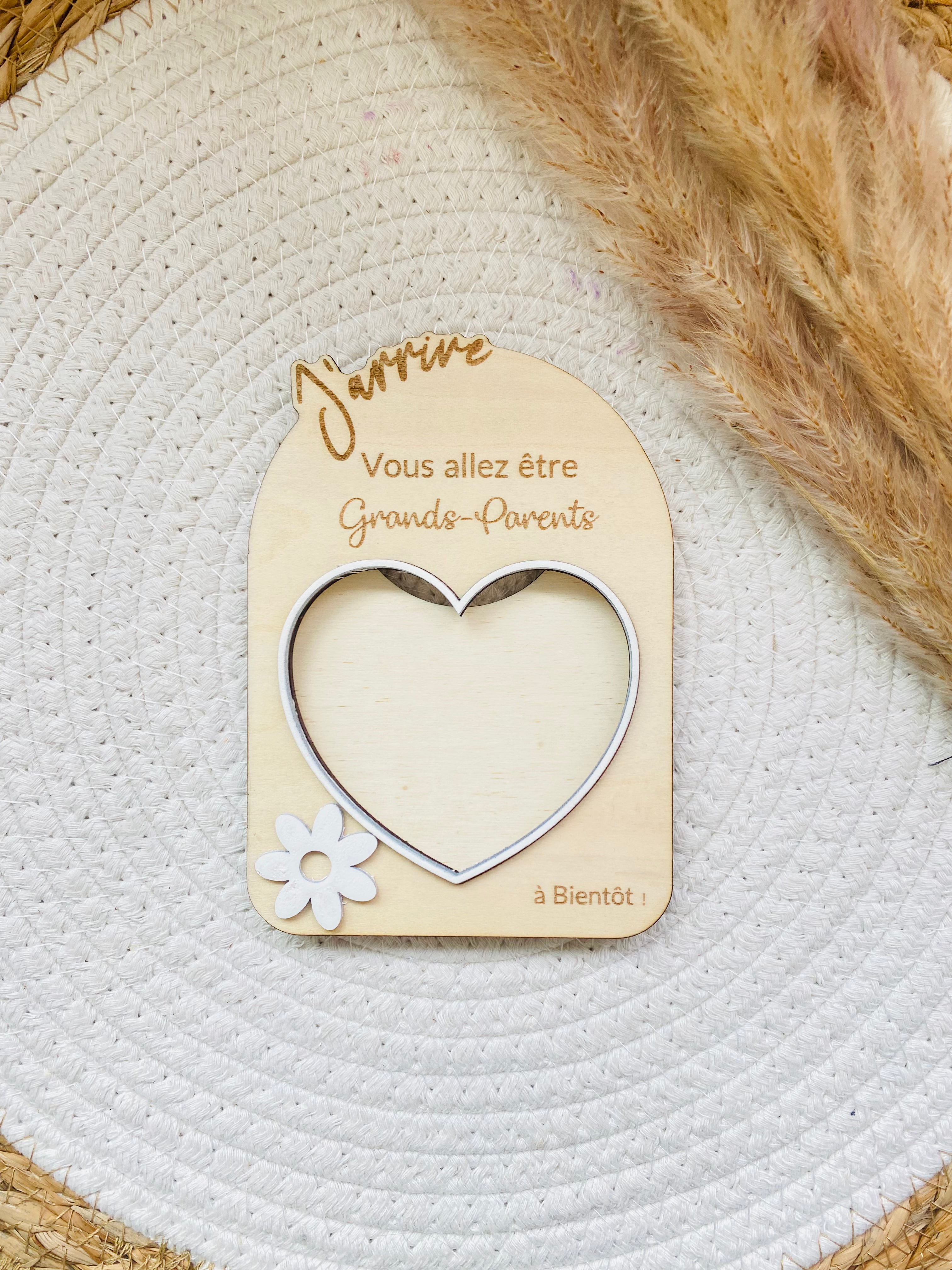 Cadre photo annonce Naissance "Mini Nous"