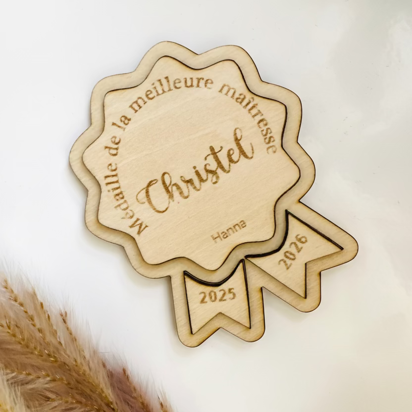 Magnet Médaille Personnalisé